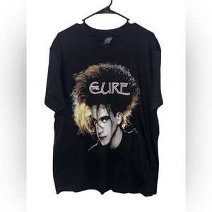 The Cure Band Graphic T-Shirt Size Large New
